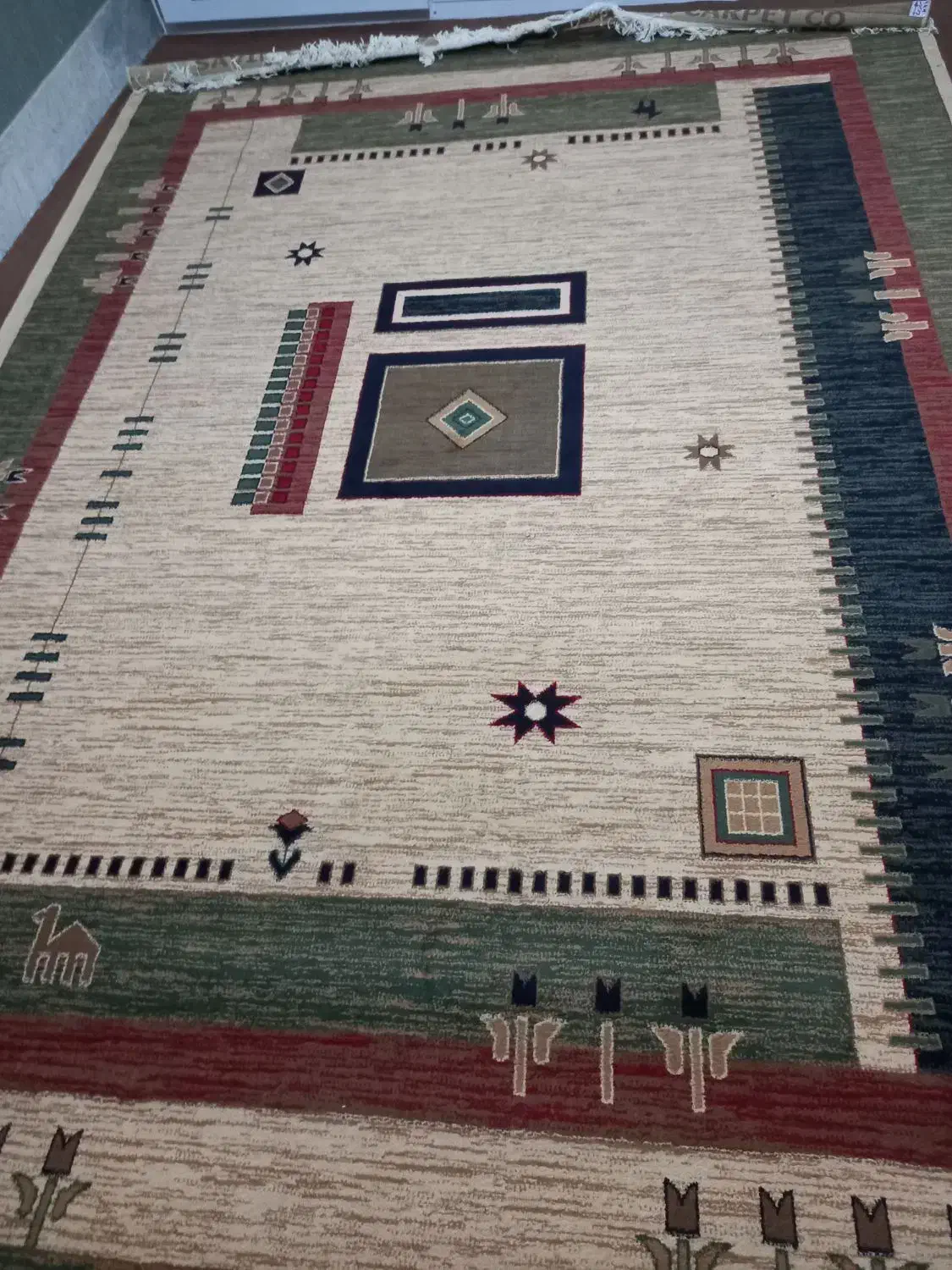 گلیم فرش ۹ متری|فرش|زاهدان, |دیوار