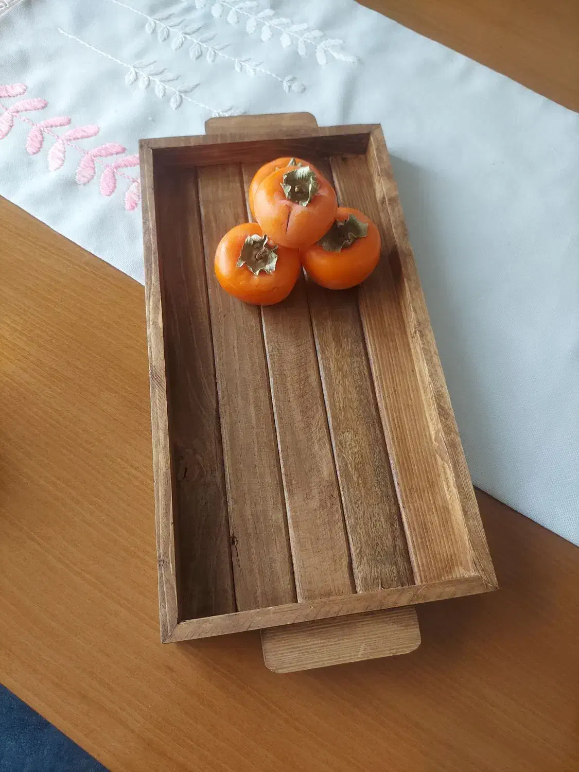 سینی چوبی|ظروف سرو و پذیرایی|تهران, آسمان|دیوار