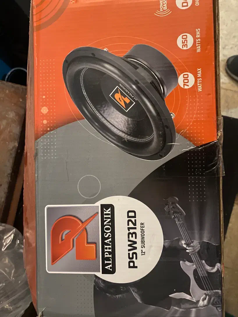 ساب آلفاسونیک ۱۲ اینچ|سیستم صوتی خانگی|تهران, نارمک|دیوار