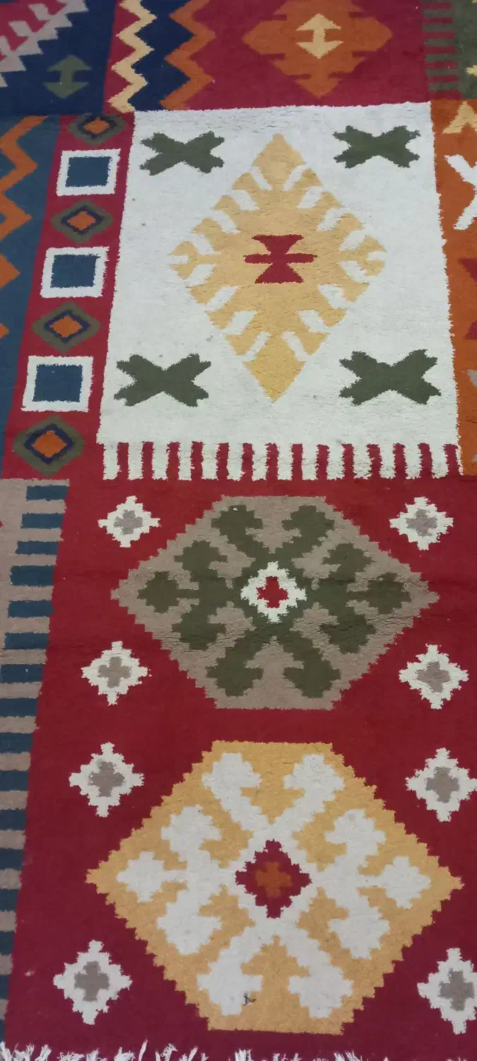 گلیم فرش ۶ متری|گلیم، جاجیم، گبه|همدان, |دیوار