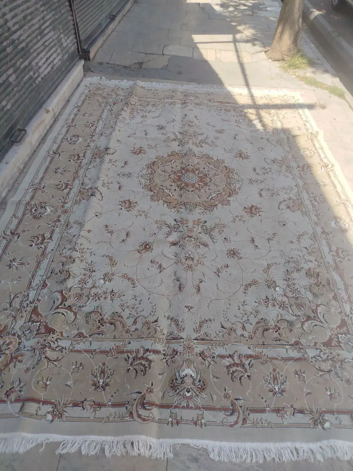 فرش دست دوم و نو با قیمت بسیار ارزان|فرش|میانه, |دیوار