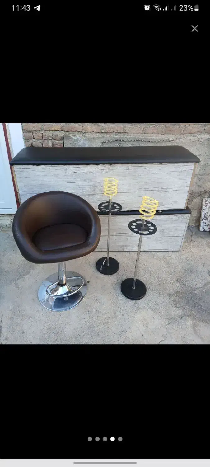 ست کمد و میز و صندلی انتظار ست|صندلی و نیمکت|سنندج, |دیوار