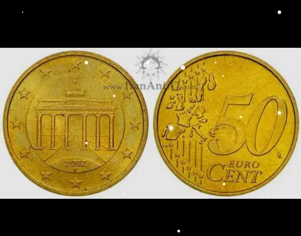 50 یورو سنت کلکسیونی قدیمی|کلکسیون سکه، تمبر، اسکناس|شهریار, رزکان|دیوار