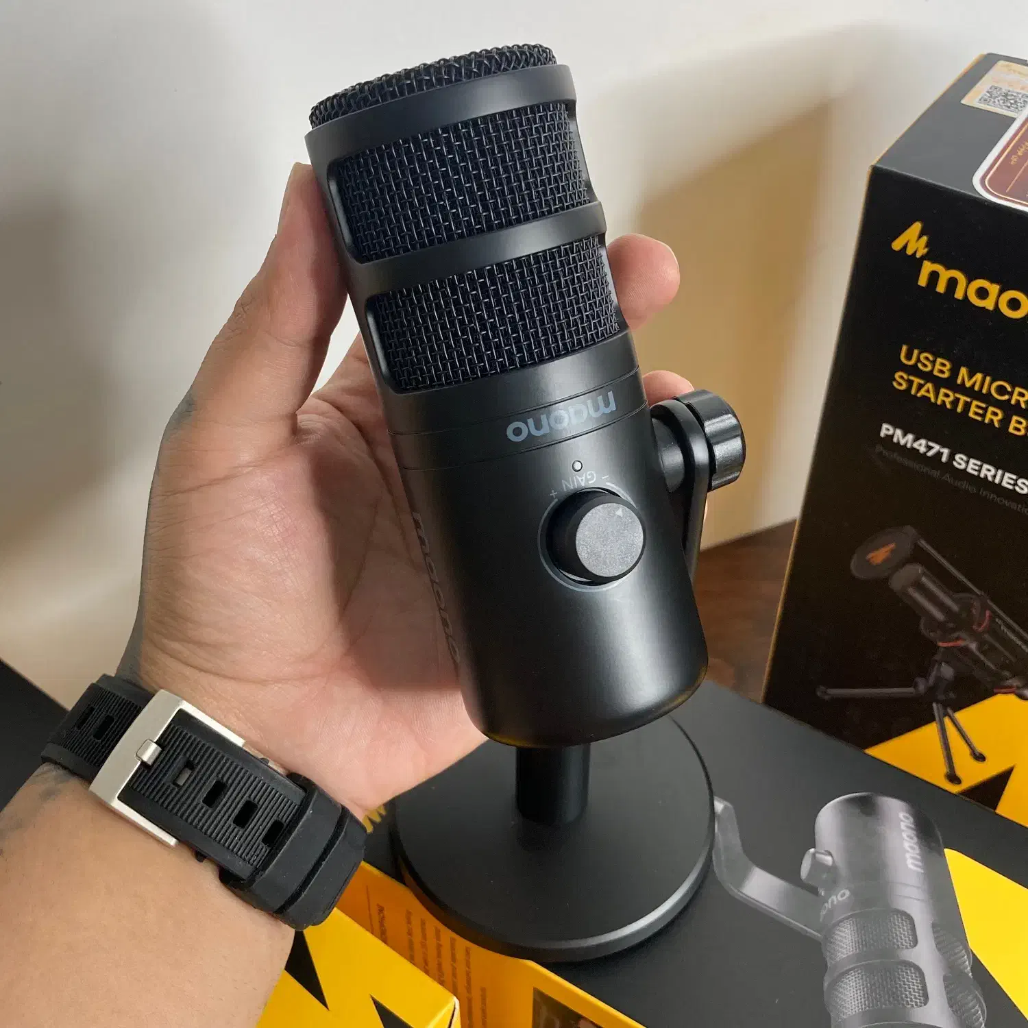 میکروفون کندانسر ماوونو MAONO PD 100 U|صوتی و تصویری|قم, زنبیل آباد|دیوار