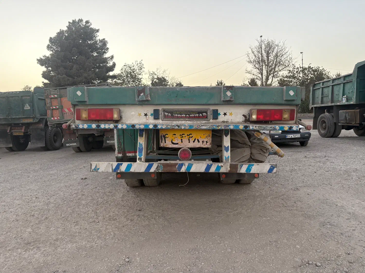 تریلی کفی چرخ۲۴|خودرو سنگین|احمدآبادمستوفی, |دیوار