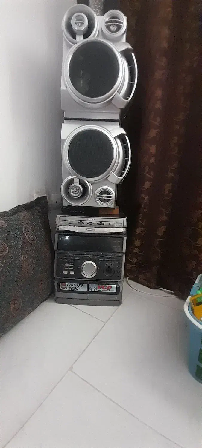 فروش پخش باند سونی فلش خور ورم خور سالم|سیستم صوتی خانگی|کاشمر, |دیوار