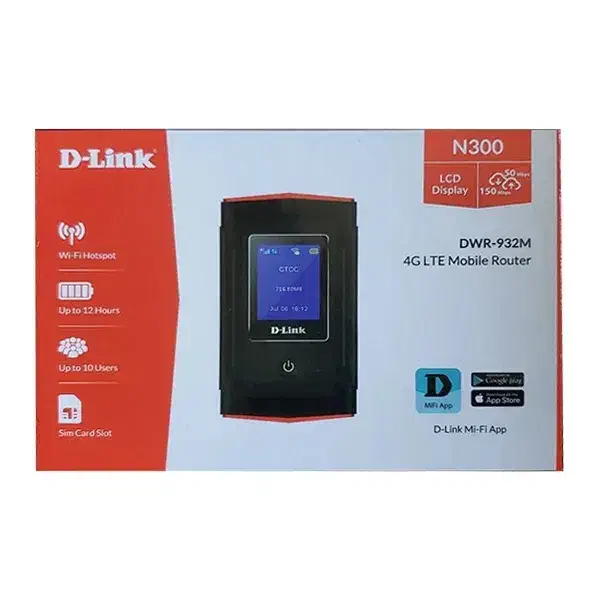 مودم 4G LTE جیبی دی-لینک مدل D-Link DWR-932M|مودم و تجهیزات شبکه|تهران, مجیدیه|دیوار