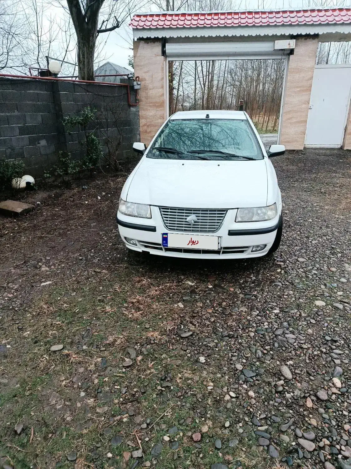 سمند سفید lx|خودرو سواری و وانت|سنگر, |دیوار