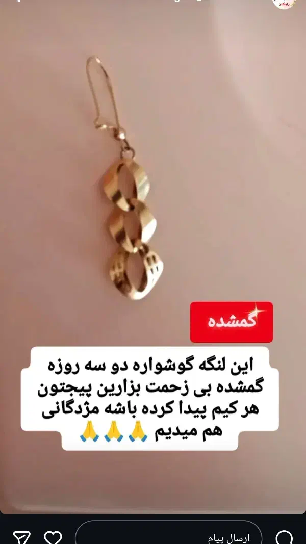 لنگه گوشواره گم شده|جواهرات|شاهین دژ, |دیوار