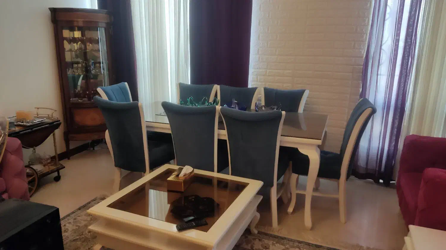 میز غذاخوری ۸ نفره|میز و صندلی غذاخوری|تهران, سازمان برنامه جنوبی|دیوار