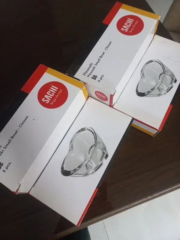 * ۱۲ عدد کاسه ماست خوری بلوری sachi ژاپن *|ظروف سرو و پذیرایی|تهران, تهرانسر شمالی|دیوار