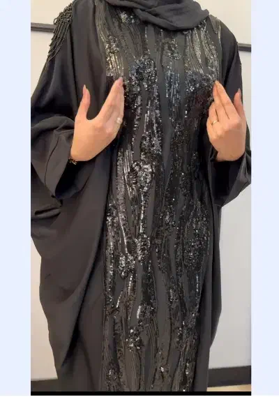 مانتو عبا کتیبه ایی کاملا نو|لباس|آبادان, |دیوار