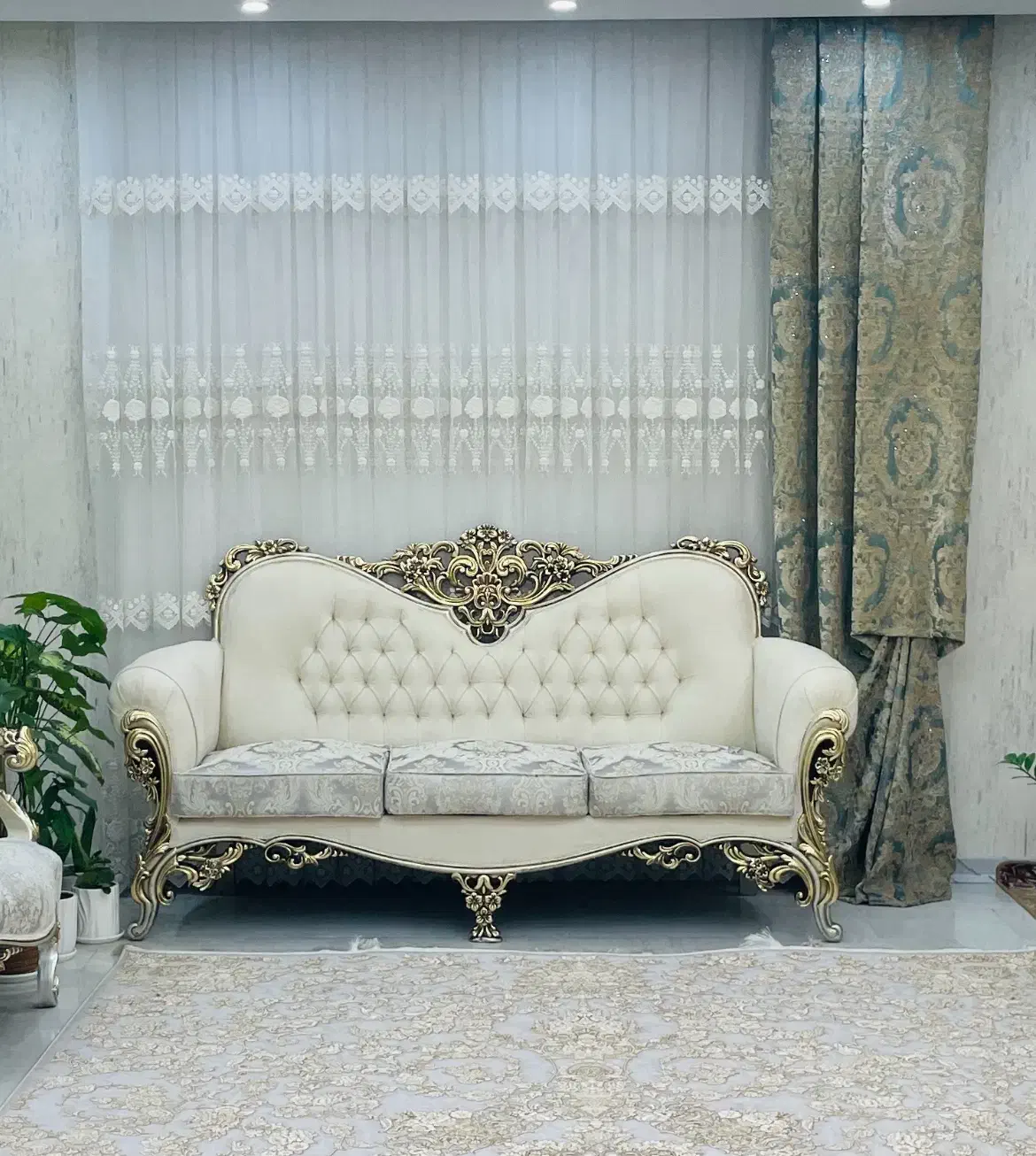 پرده پذیرایی|پرده، رانر، رومیزی|رباط‌کریم, رباط‌کریم|دیوار