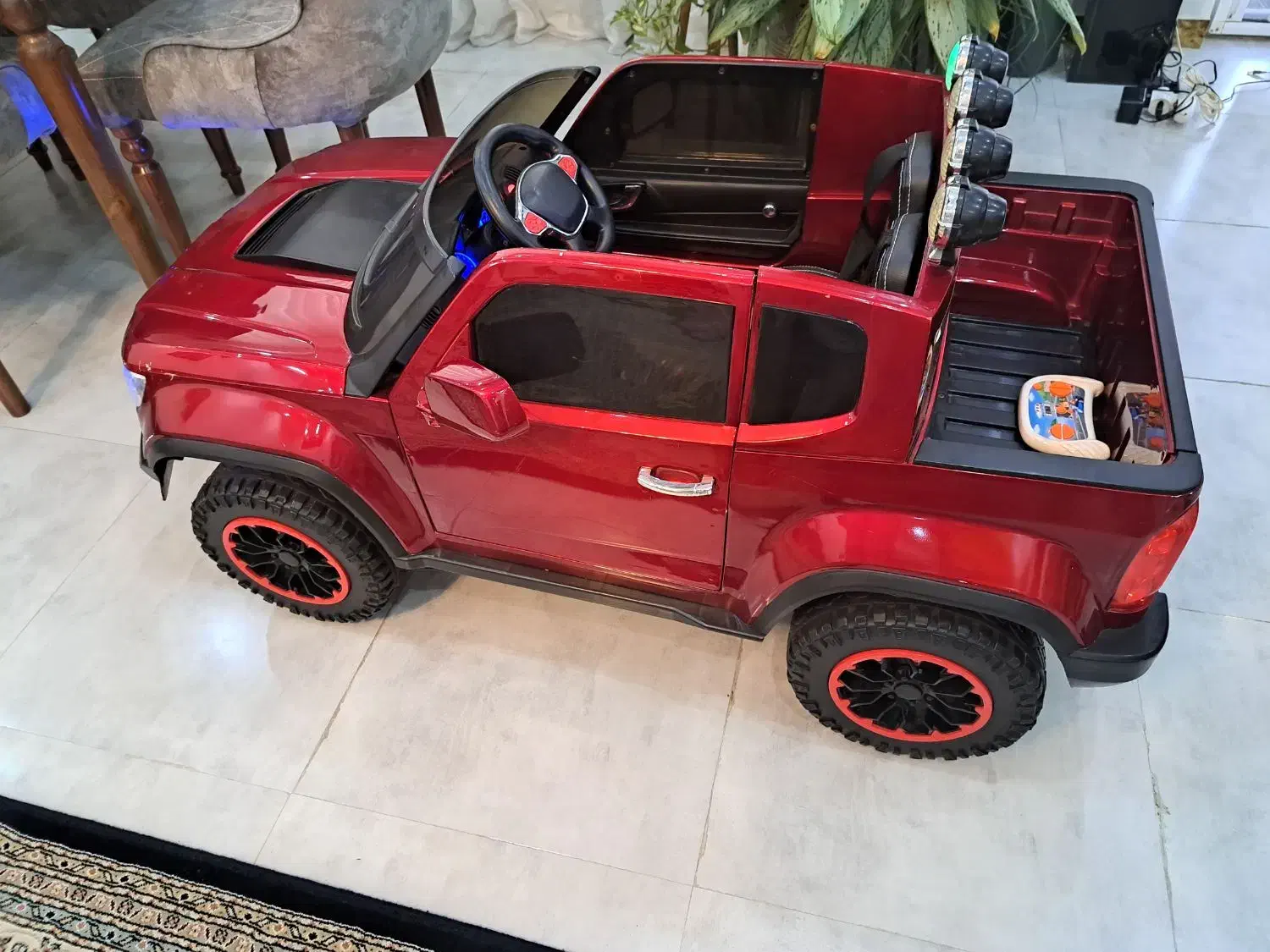 ماشین شارژی ۴ موتوره|اسباببازی|آبیک, |دیوار