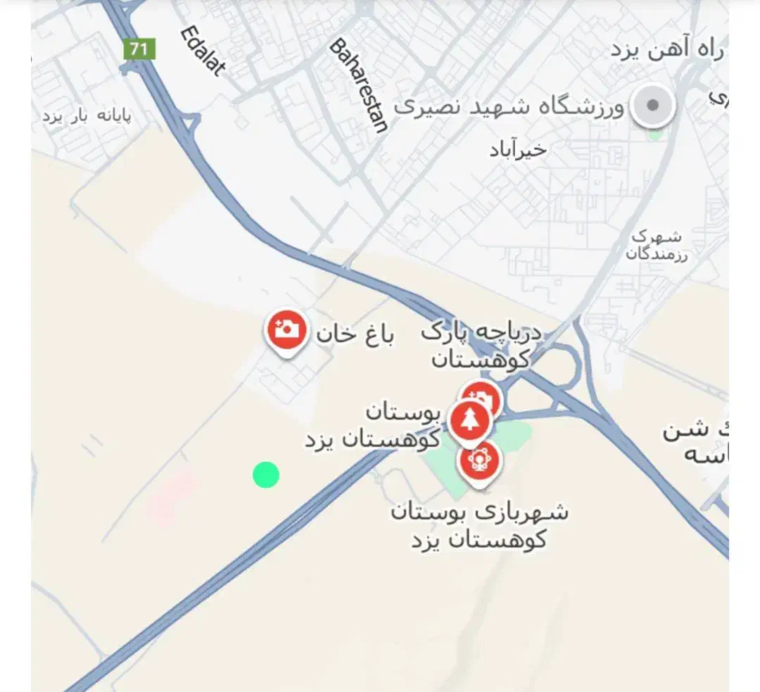 فروش زمین ۲۲۰ متری کوهستان پارک|فروش زمین و ملک کلنگی|یزد, |دیوار