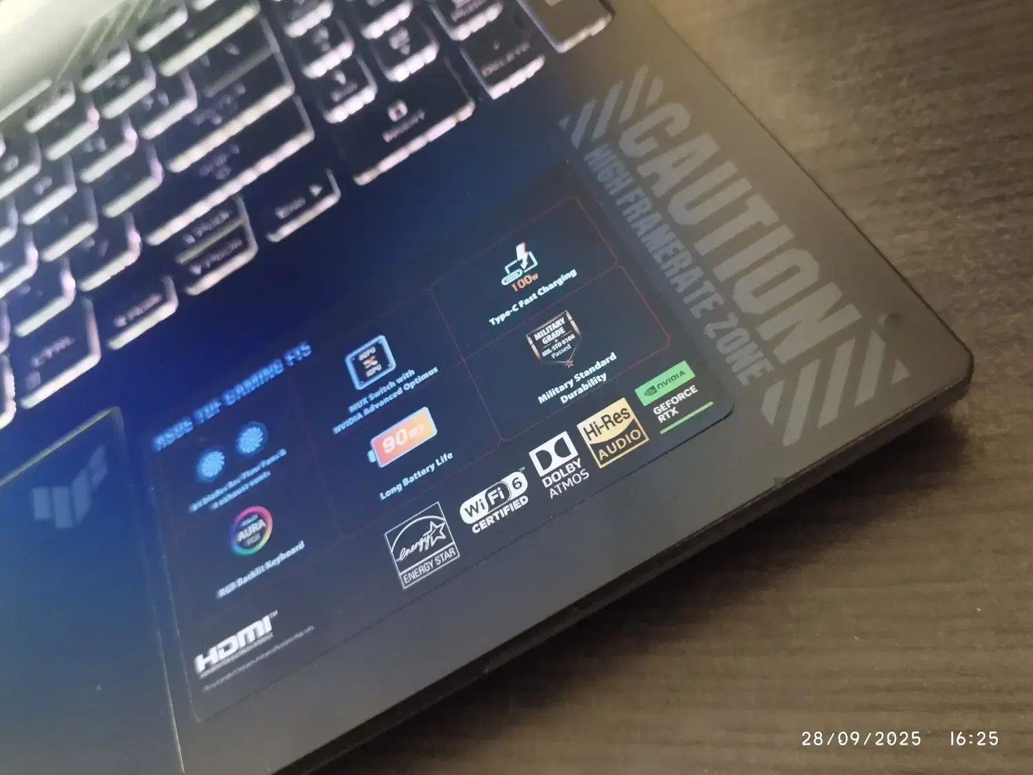 لپتاپ غول گیمینگ تاف Asus tuf rtx 4070 مشابه اکبند|رایانه همراه|تهران, میدان ولیعصر|دیوار