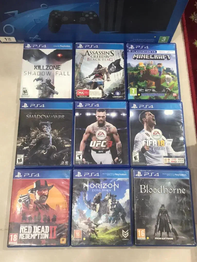 دیسک بازی ps4|کنسول، بازی ویدئویی و آنلاین|اسلام‌شهر, شهرک قائمیه|دیوار