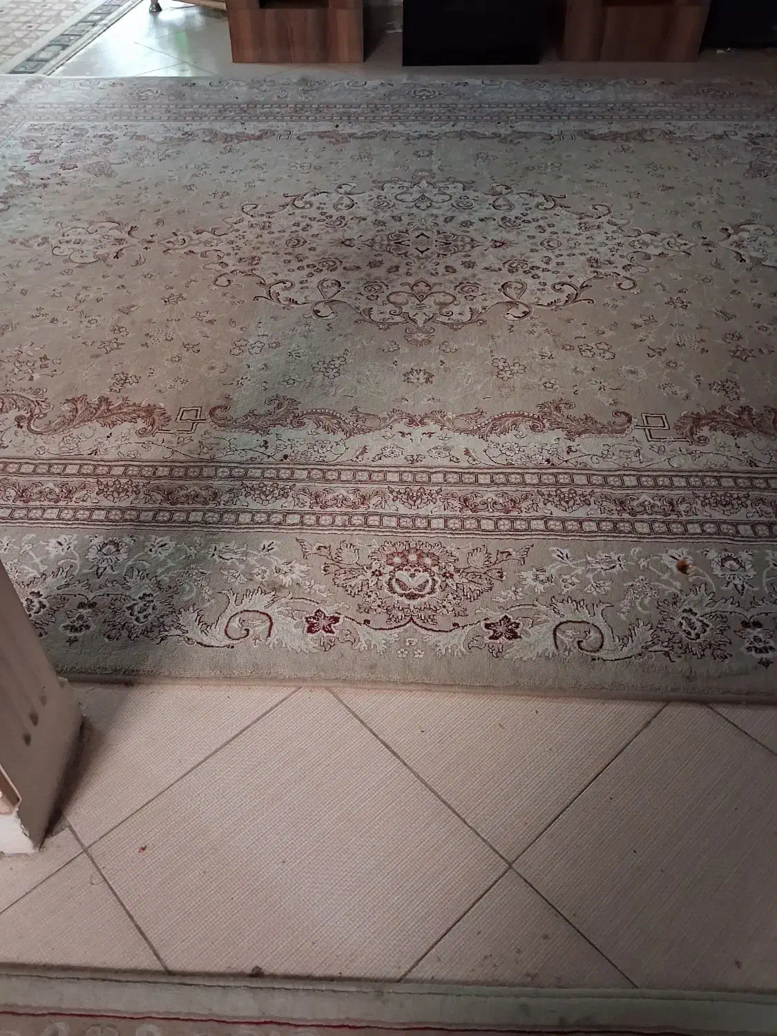 دو عدد قالی ۴×۳|فرش|کرمان, |دیوار