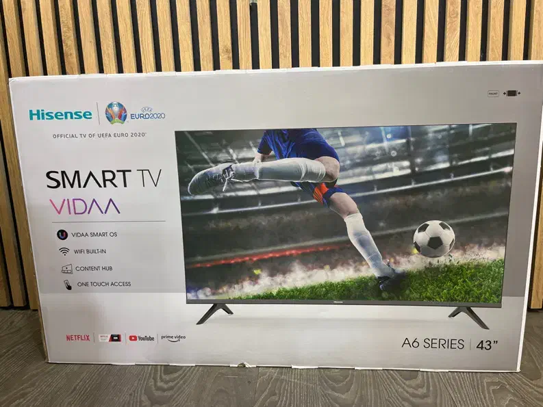 تلویزیون ۴۳ اینچ هایسنس فروش فوری|تلویزیون و پروژکتور|کیش, |دیوار