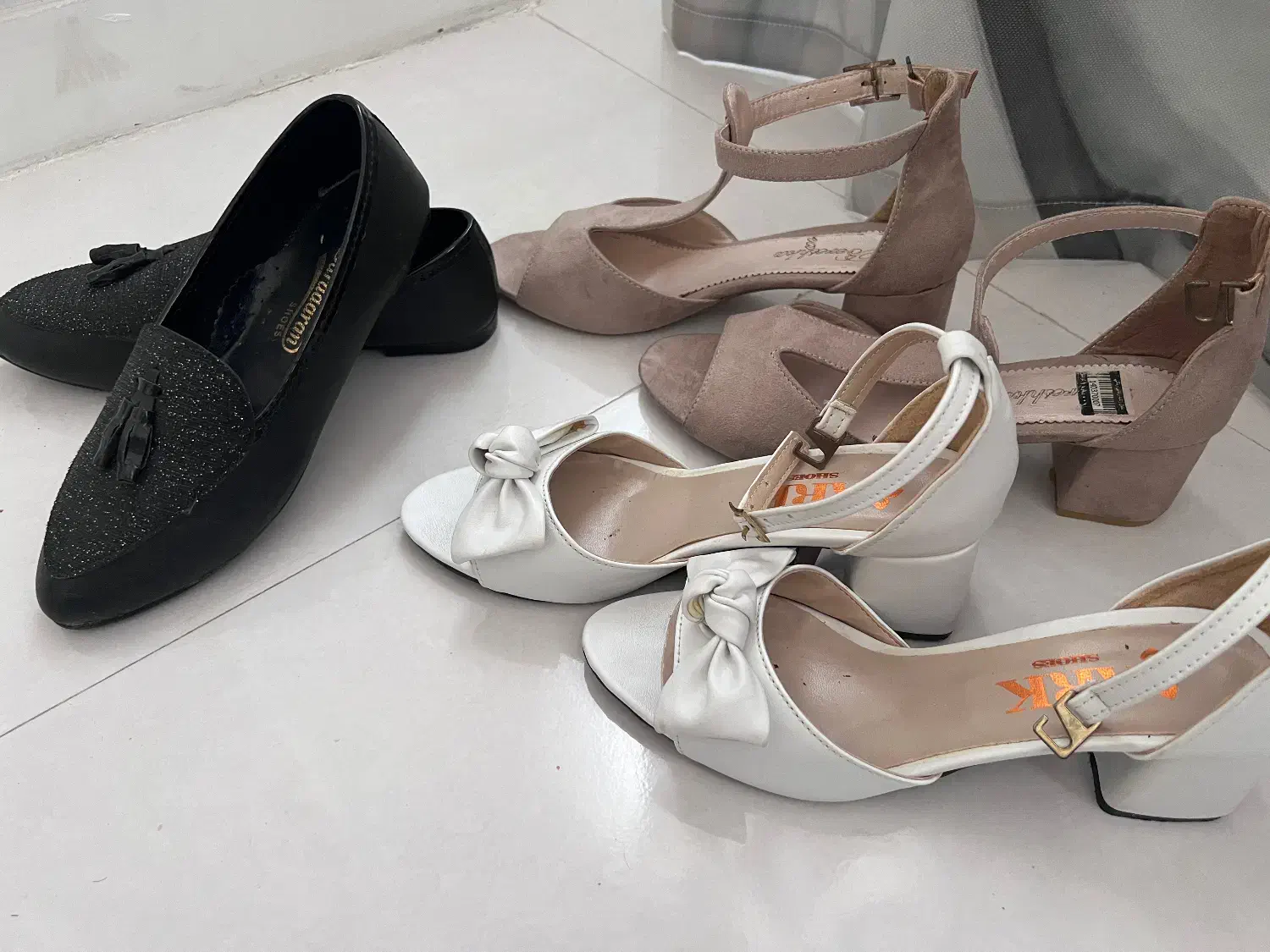 کفش های زنانه|کیف، کفش، کمربند|بابل, |دیوار