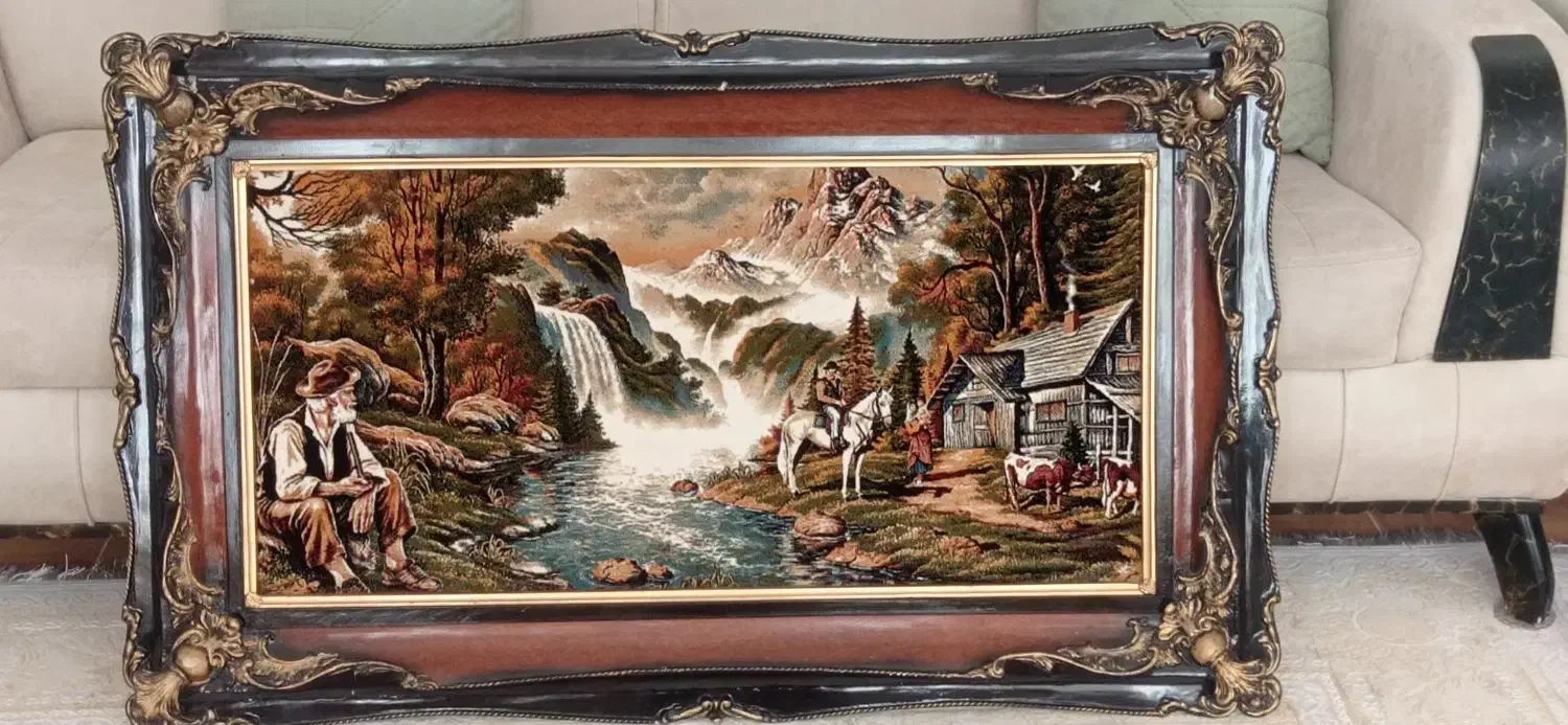 تابلو فرش ماشینی|تابلو فرش|اردبیل, |دیوار