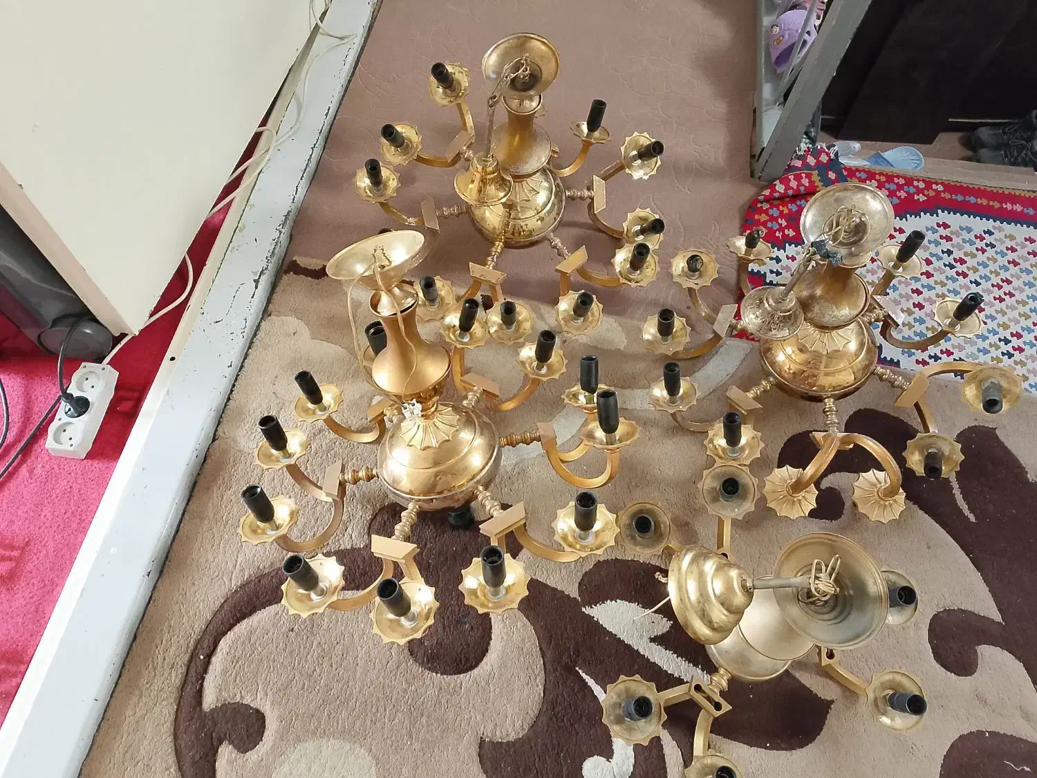 لوازم خانگی مسی وبرنجی|لوستر و چراغ آویز|کرج, برغان|دیوار