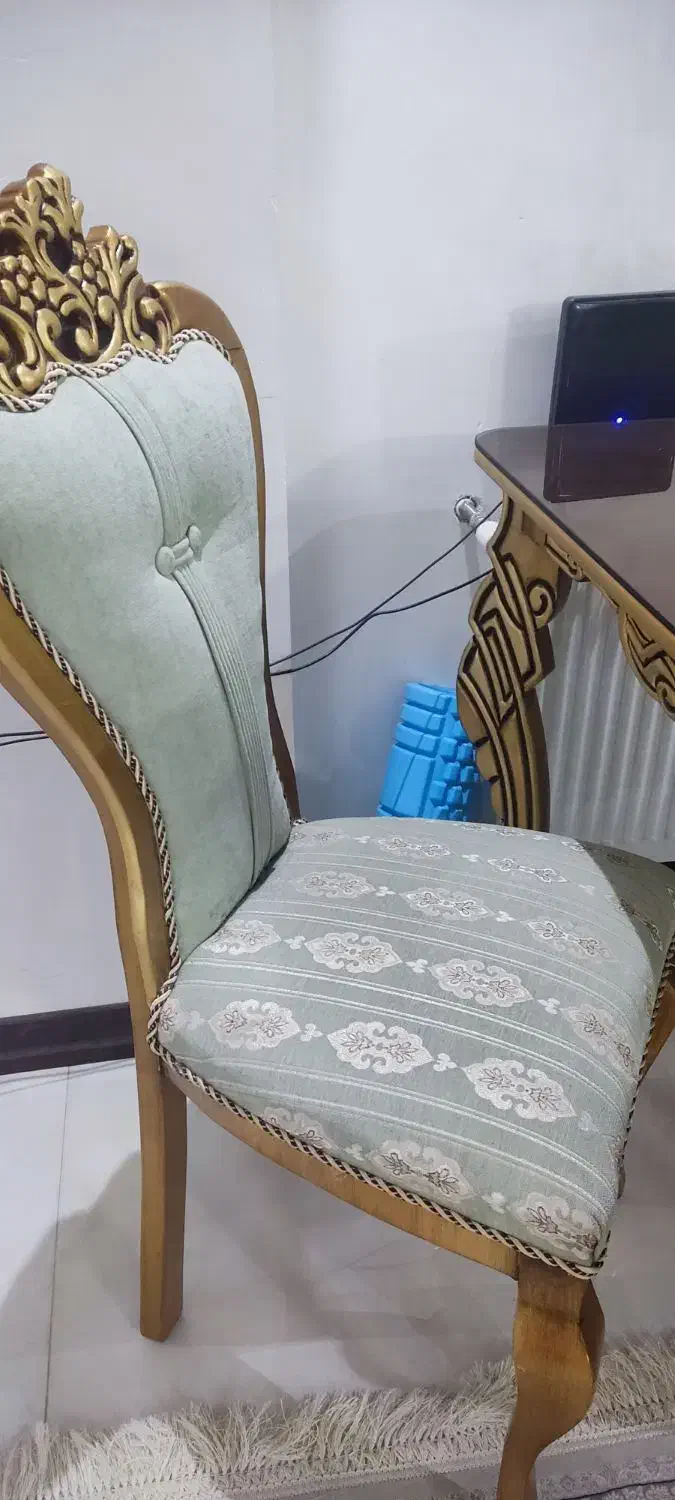 میز ناهارخوری ۶نفره|میز و صندلی غذاخوری|اصفهان, ملاصدرا|دیوار