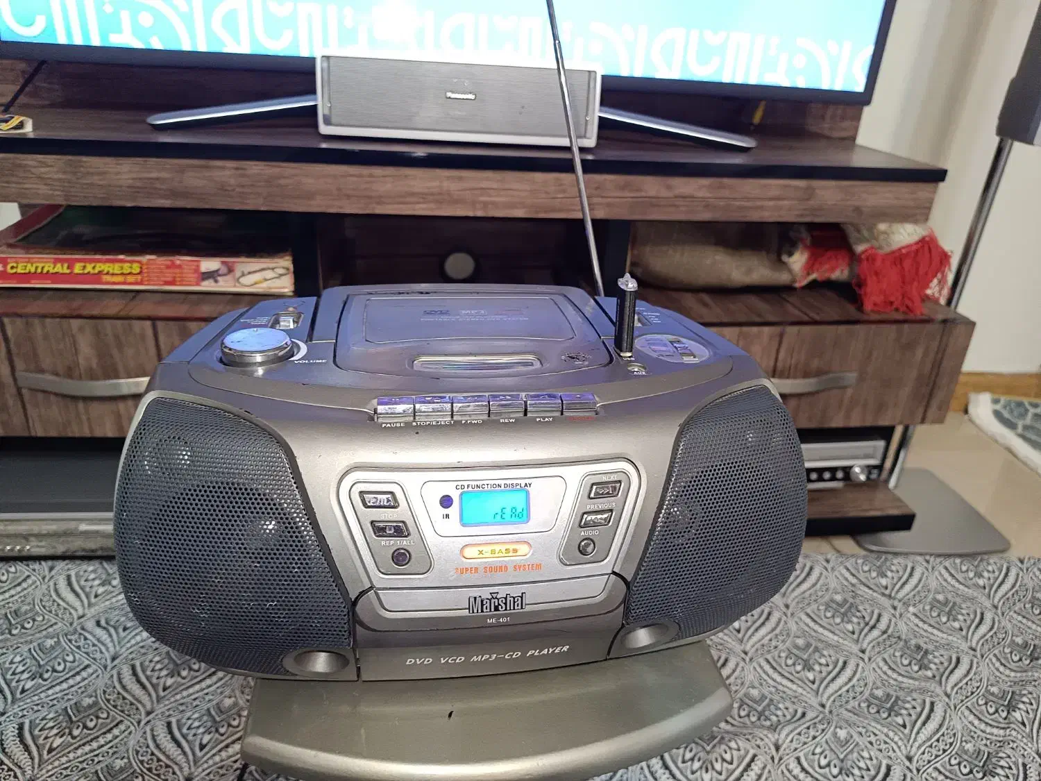 رادیو ضبط فلش و DVD  مارشال ME-401|سیستم صوتی خانگی|تهران, هفت چنار|دیوار