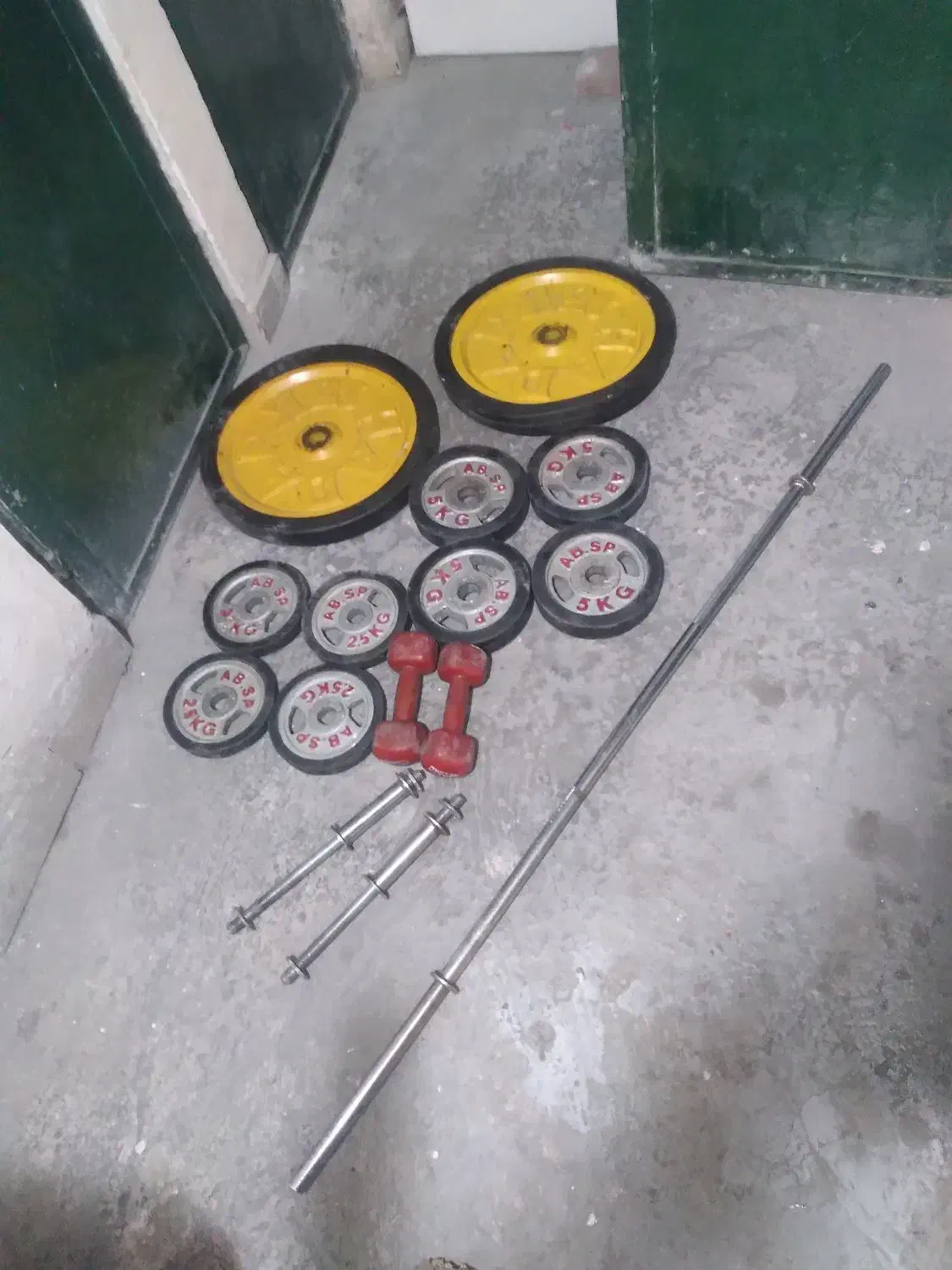 وزنه های بدنسازی|تجهیزات ورزشی|تهران, بازار|دیوار