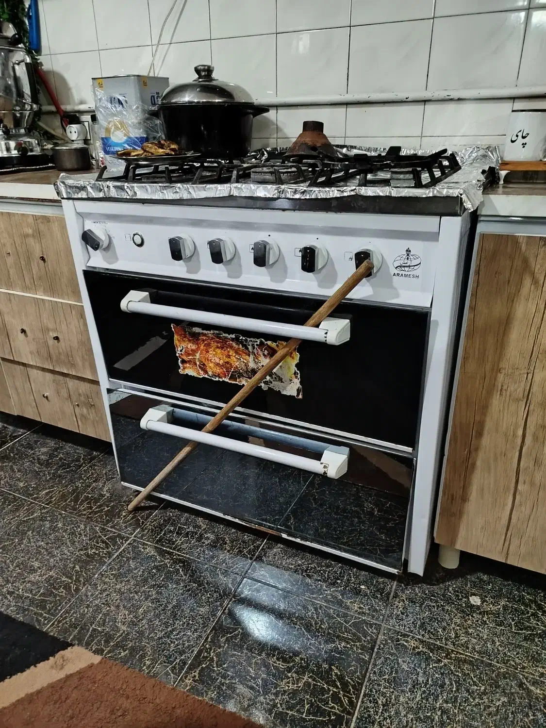 گاز طرح فر|اجاق گاز و لوازم برقی پختوپز|سبزوار, قصبه شرقی|دیوار