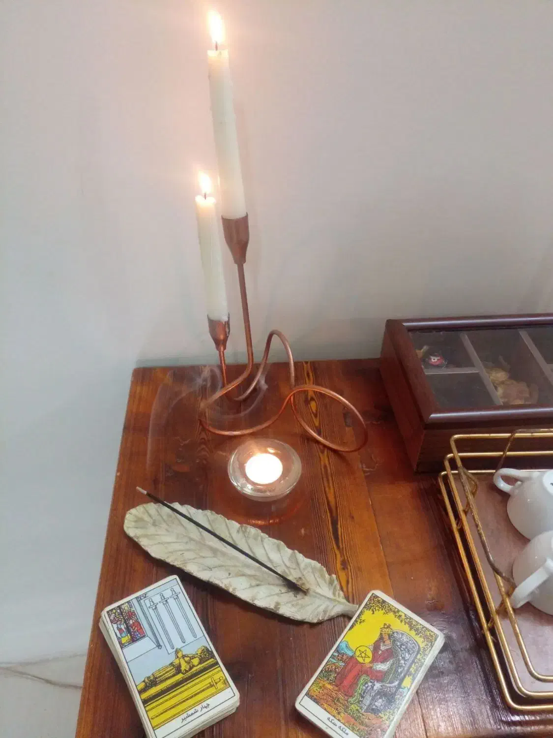 شمع تراپی و تاروت و ورق و قهوه|خدمات پذیرایی، مراسم|قائم‌شهر, |دیوار