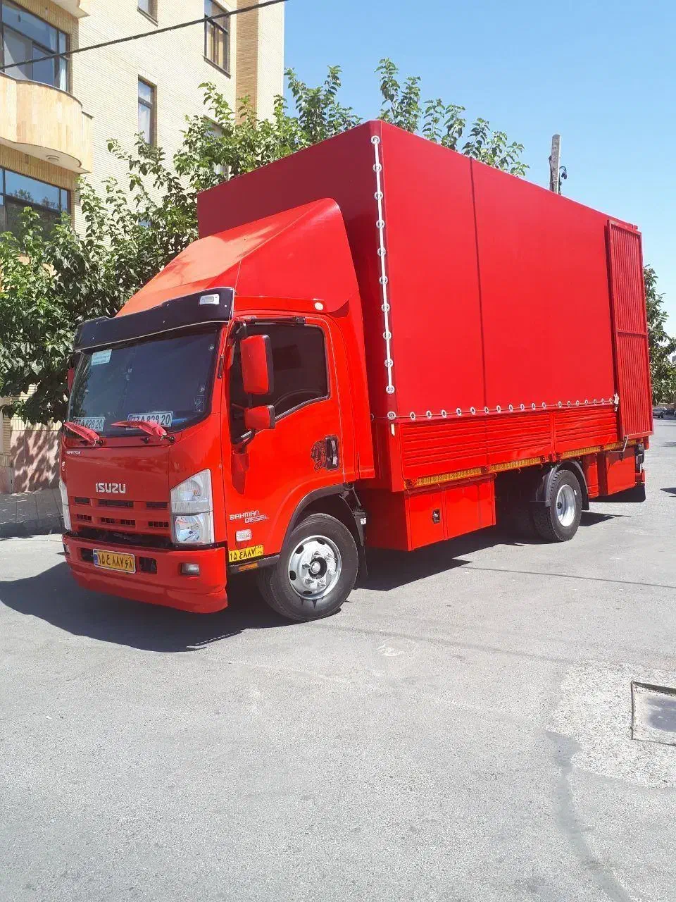 فرزانگان بار کامیون های 6/5 متری مسقف|خدمات حمل و نقل|مشهد, آبادگران|دیوار