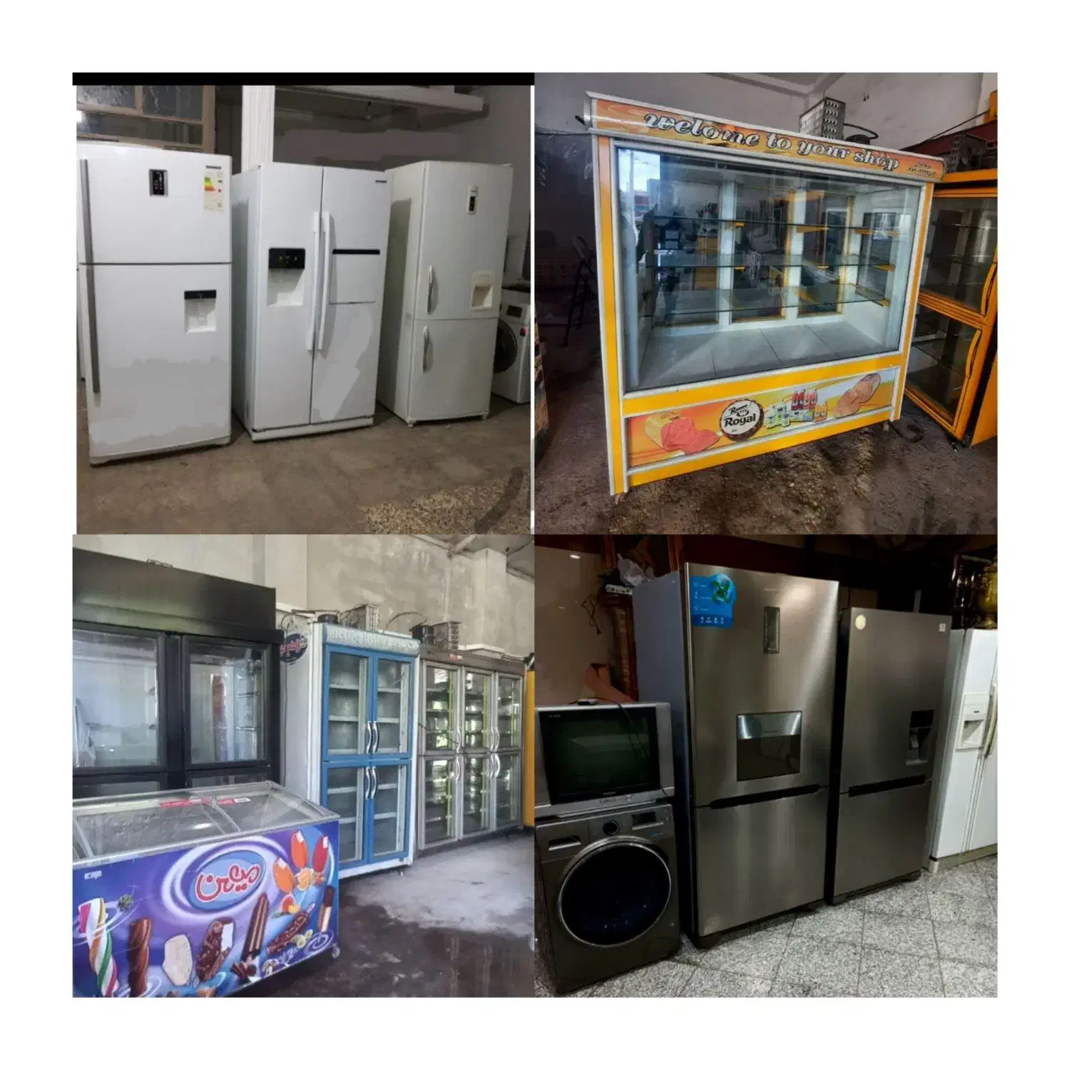 فروش و خریدار یخچال سالم و تعمیری.ساید.دوقلو|یخچال و فریزر|کرمانشاه, |دیوار