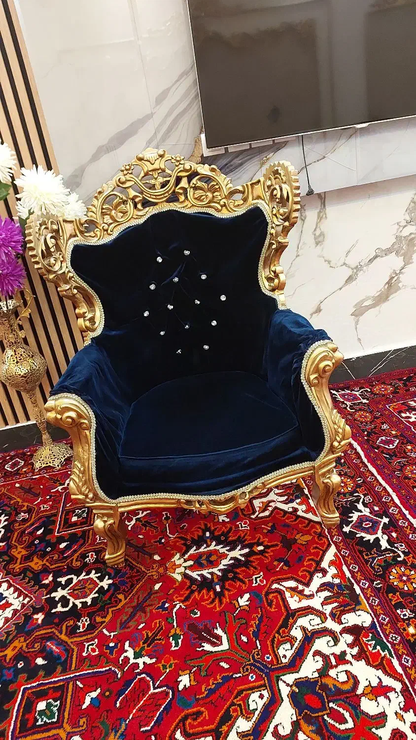 مبلمان سلطنتی 7 نفره|مبلمان خانگی و میز عسلی|آذرشهر, |دیوار