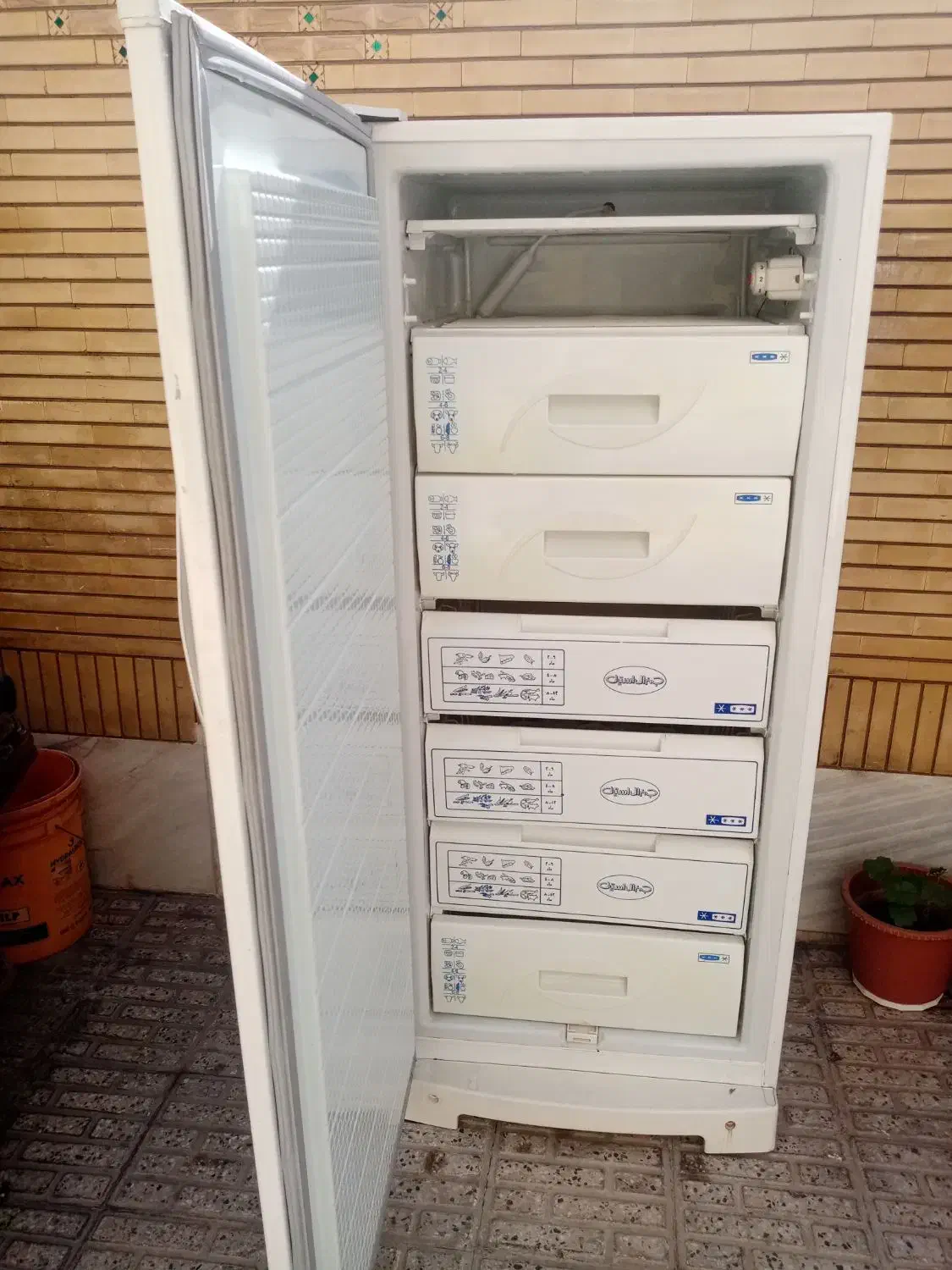 فریزر جنرال استیل|یخچال و فریزر|لنجان, |دیوار