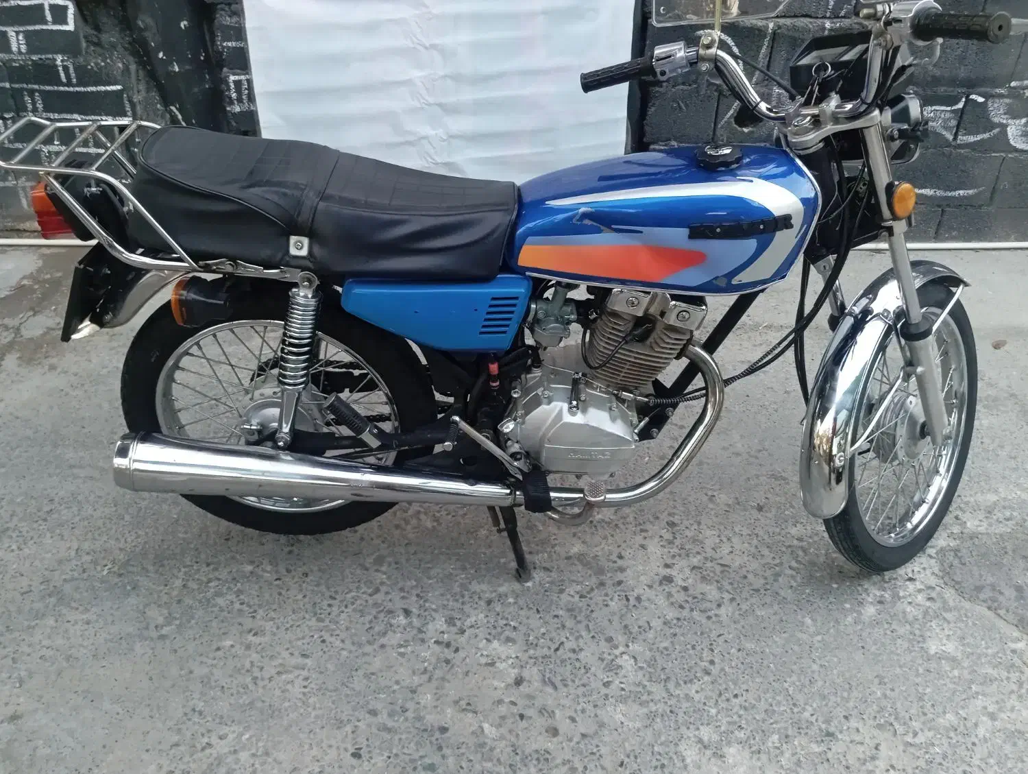 موتور سیکلت مزایده 89|موتورسیکلت|اصفهان, باغ زرشک|دیوار