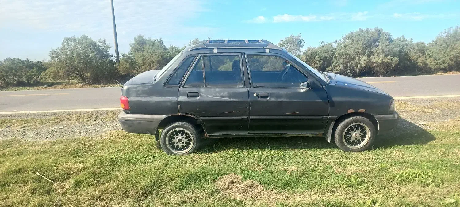 پراید سبزمتالیک مدل۸۳|خودرو سواری و وانت|سیمین شهر, |دیوار