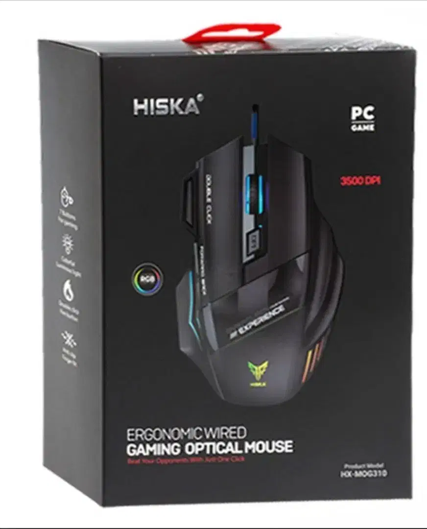 موس گیمینگ هیسکا|قطعات و لوازم جانبی رایانه|اردبیل, |دیوار