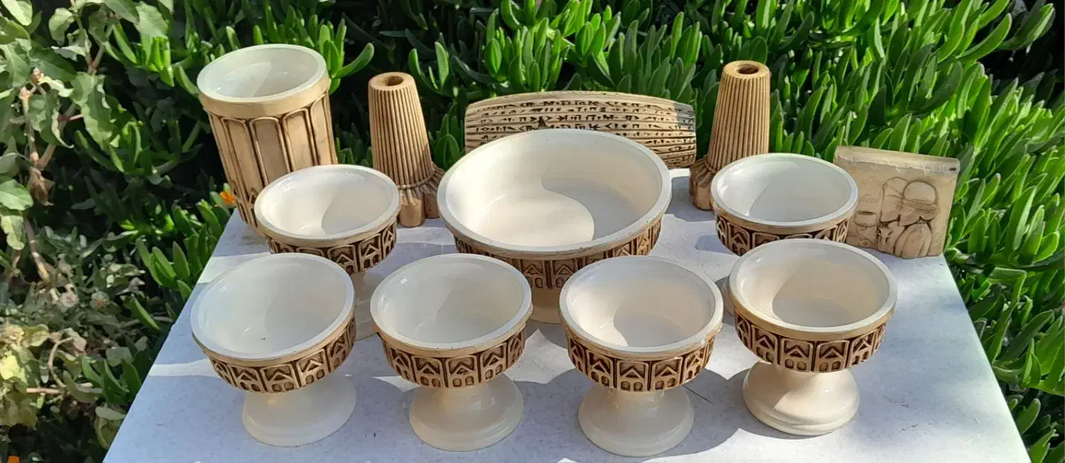 ست هفت سین منشور عمده وتک وظروف یلدایی|صنایع دستی و سایر لوازم تزئینی|مرودشت, دولت آباد|دیوار