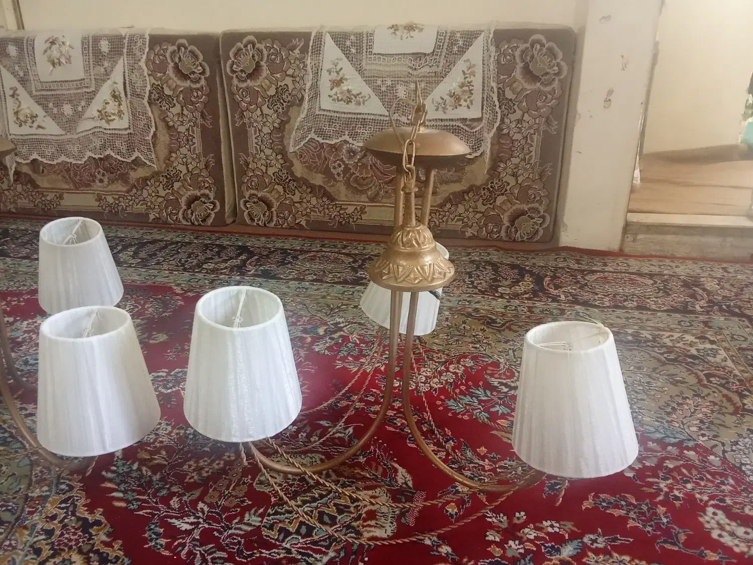 لوستر در حد نو|لوستر و چراغ آویز|تویسرکان, |دیوار