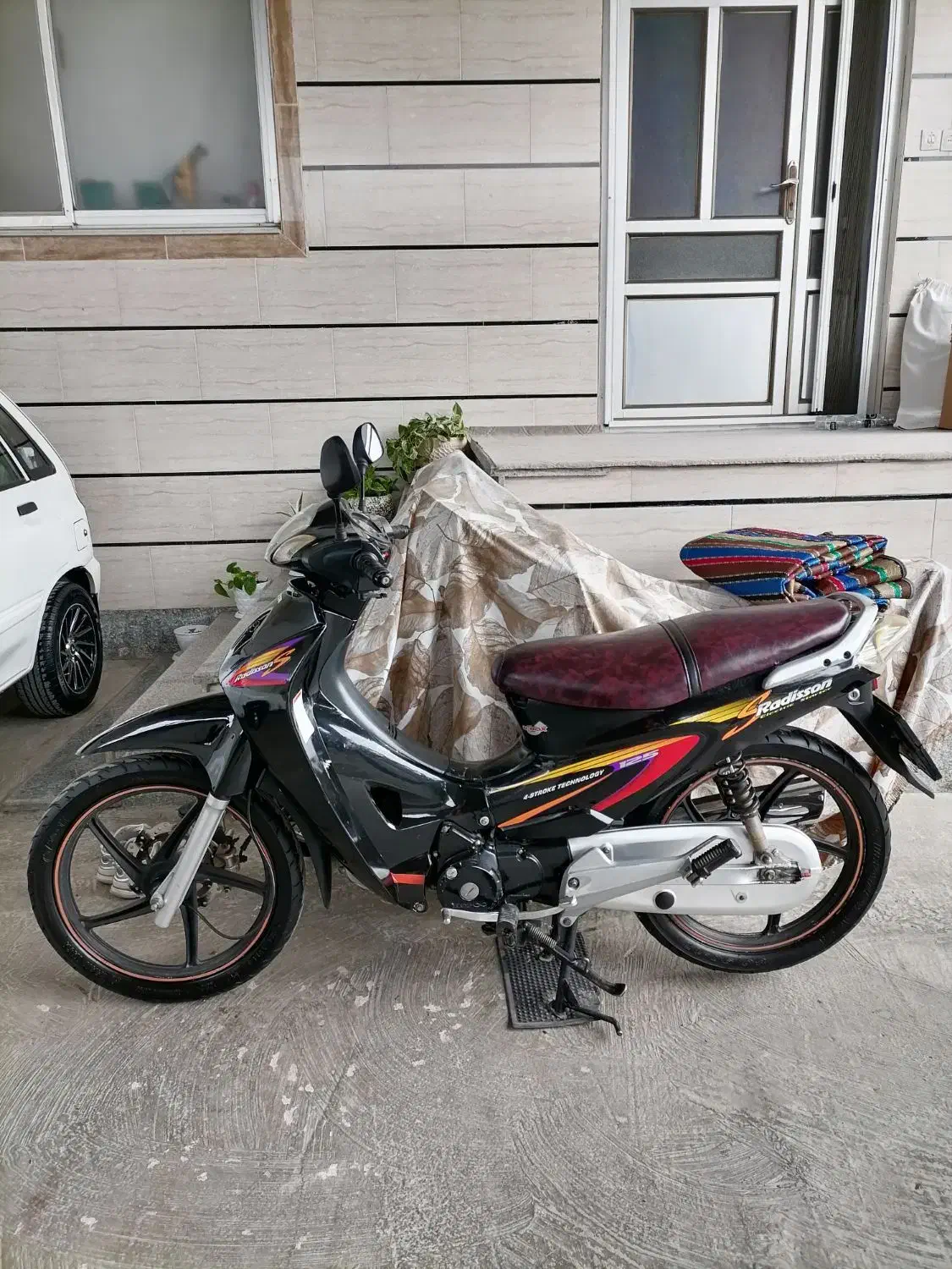 بیکلاج کویر رادیسون مشکی 94|موتورسیکلت|بابل, |دیوار