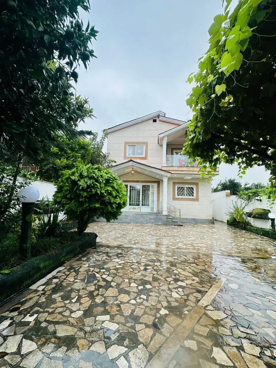 دوبلکس نما سنگ استخر اختصاصی چمستان|فروش خانه و ویلا|چمستان, |دیوار