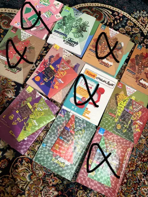 کتاب های کنکور دهم و یازدهم|لوازم التحریر|تربتحیدریه, شهید بهشتی|دیوار