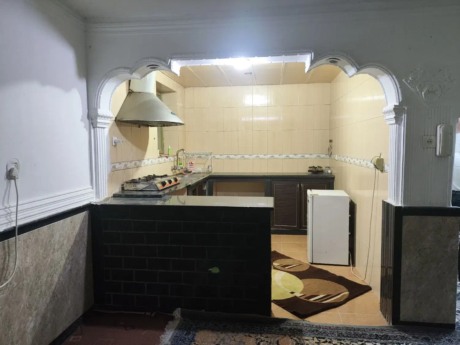 سوئیت دوخواب شیک وتمیز|اجارهٔ کوتاه‌مدت آپارتمان و سوئیت|درگهان, |دیوار