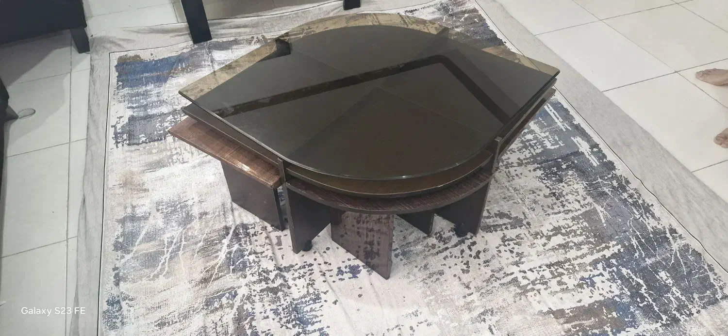 جلو مبلی با چهار تا عسلی|مبلمان خانگی و میز عسلی|آمل, |دیوار