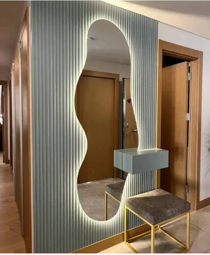 آینه دکورکابینت بازسازی طراحی کناف بین کابینتی|مصالح و تجهیزات ساختمان|کرمان, |دیوار