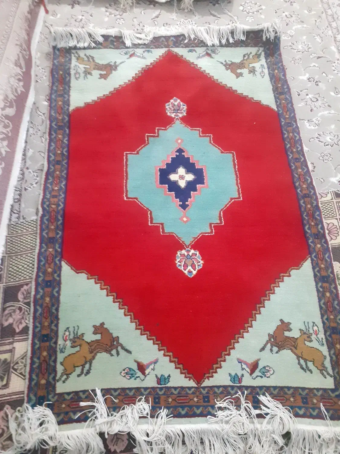 ۲ تخت فرش|فرش|اندیمشک, |دیوار