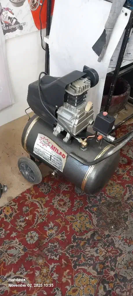 پمپ باد ۵۰ لیتری|ابزارآلات|تکاب, |دیوار