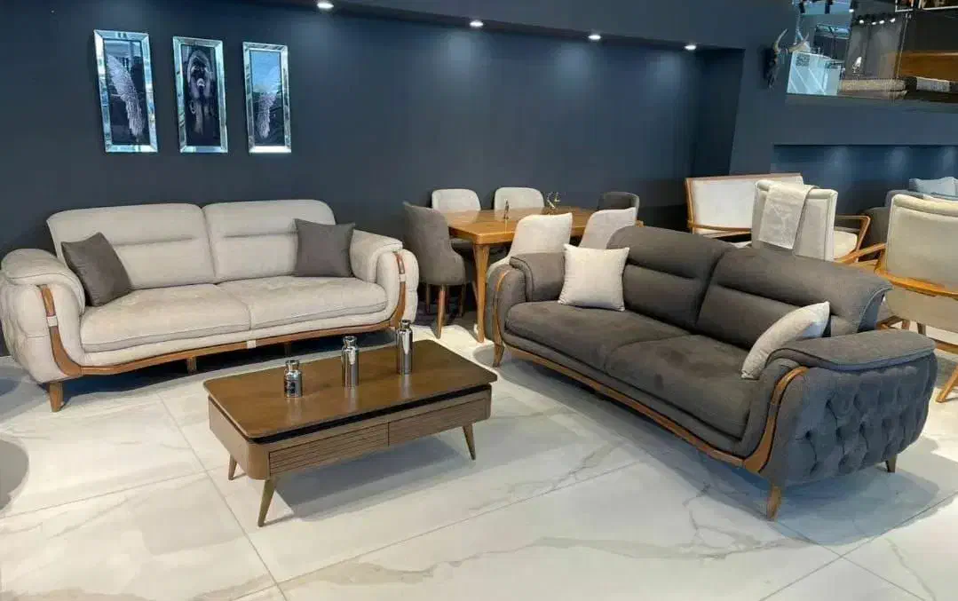 مبل راحتی مدل سلن با چوب روس شیک و با دوام|مبلمان خانگی و میز عسلی|اصفهان, کساره|دیوار