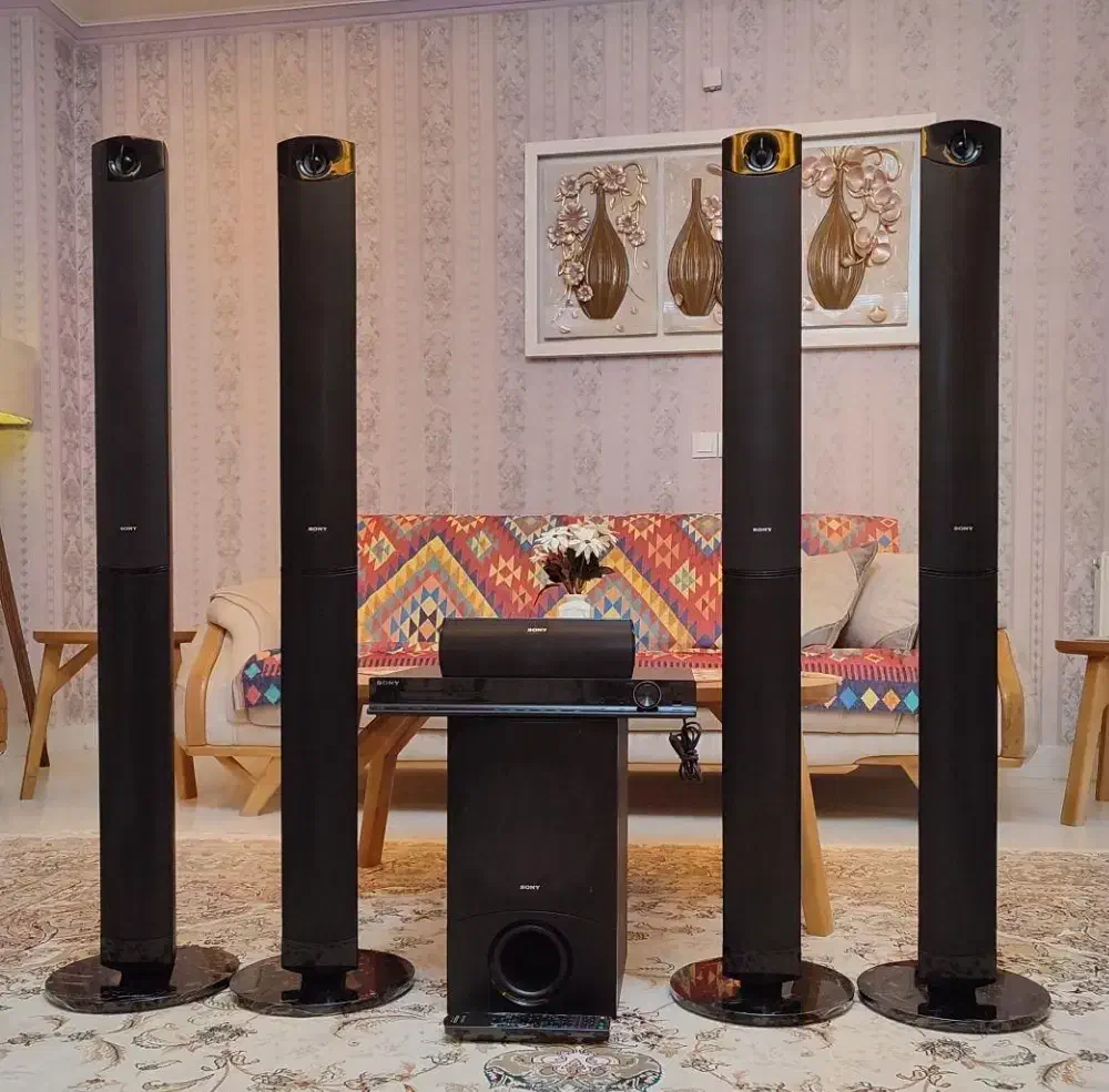 سینما خانگی سونی بلوتوثی و فلشخور ۱۰۰۰ وات پرقدرت|سیستم صوتی خانگی|بندرعباس, |دیوار